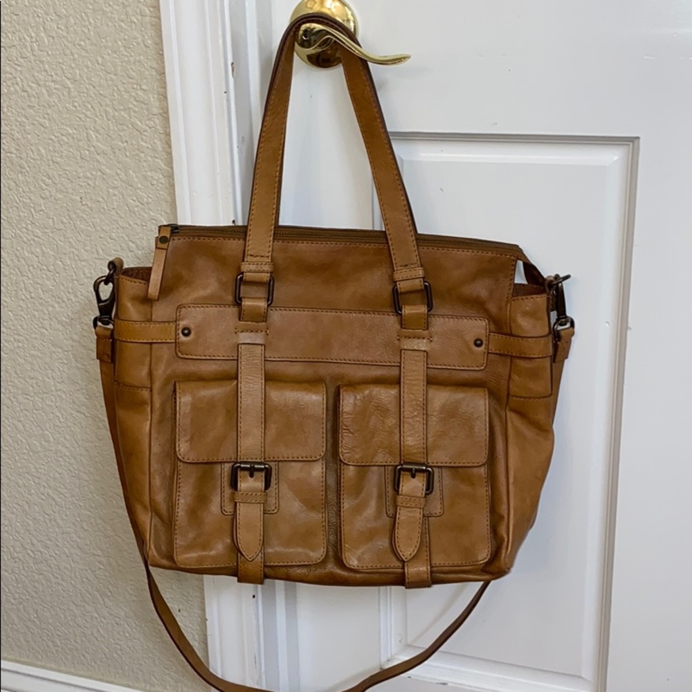HALOGEN | leather bag
